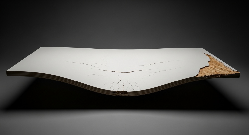 Melamine bonded panels are unsuitable for structural or heavy duty use