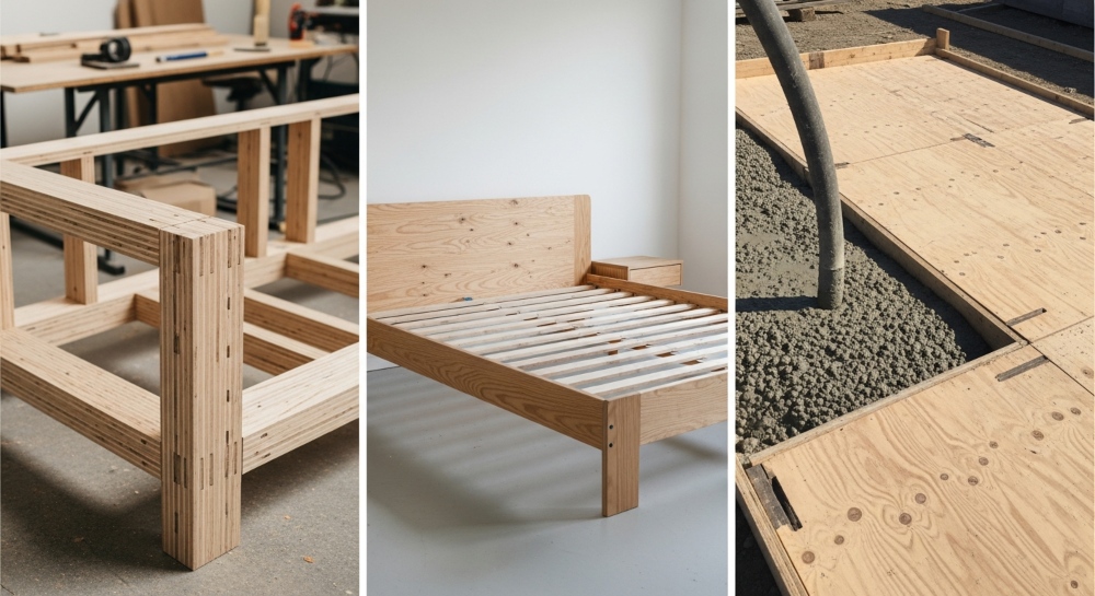 Practical guidance for specifying plywood for furniture and formwork