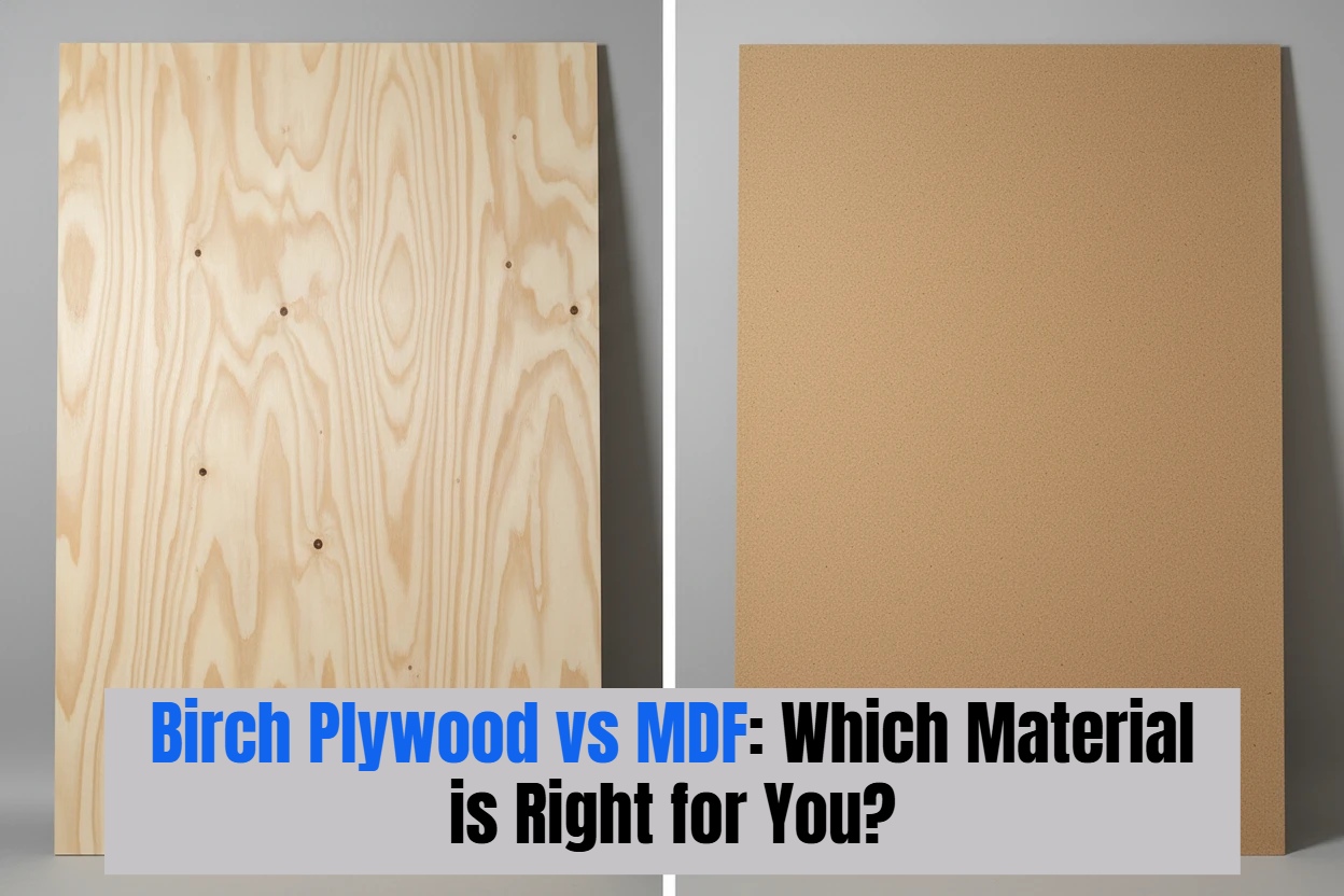 Baltic birch plywood vs MDF comparison kitchen cabinets