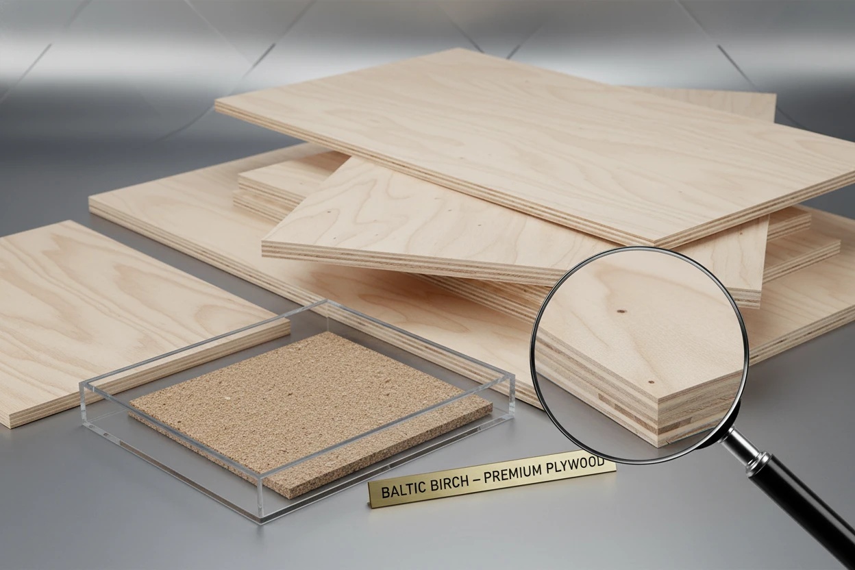 Premium-birch-plywood-product-showcase-emphasizing-Baltic-birch-quality