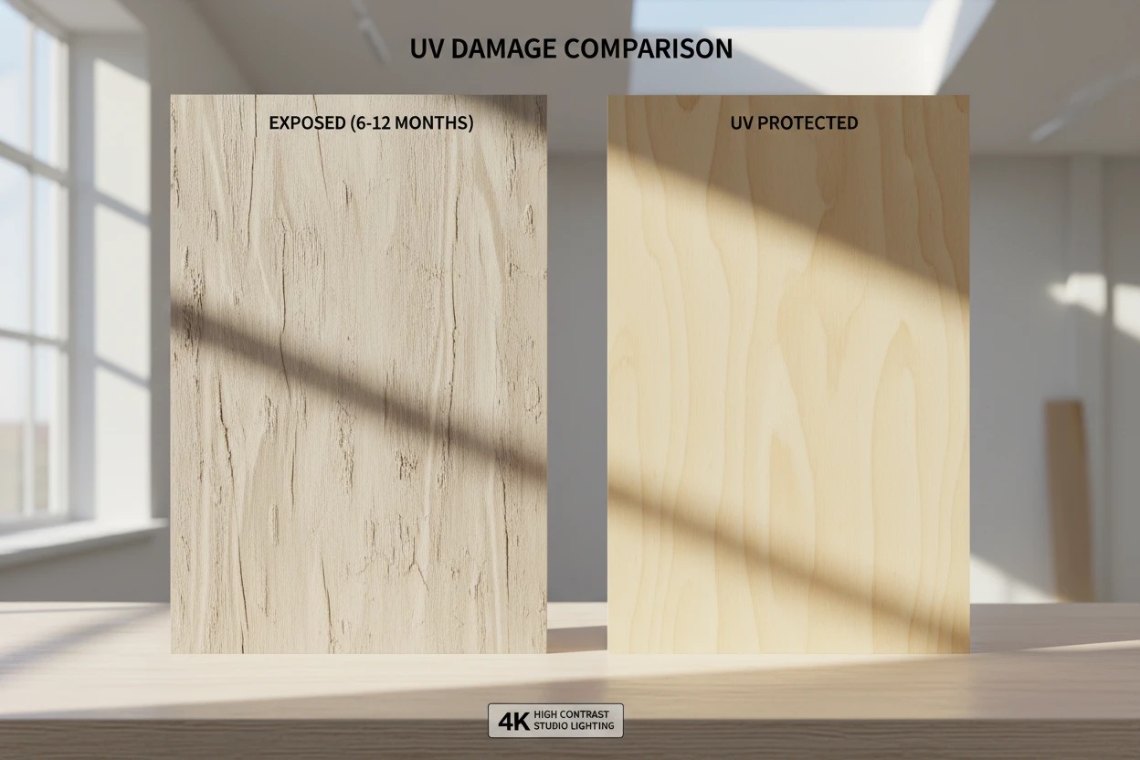 Side-by-side-comparison-of-birch-plywood-UV-damage