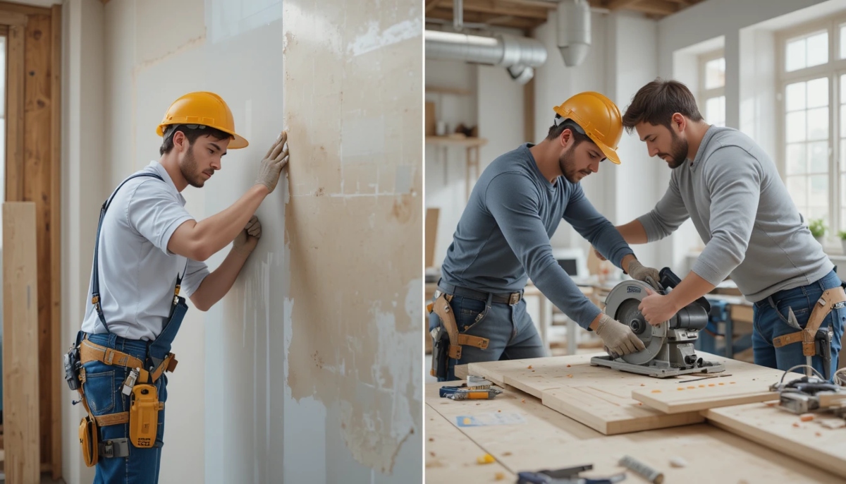 Drywall-vs-Plywood-Installation-Cost-Comparison