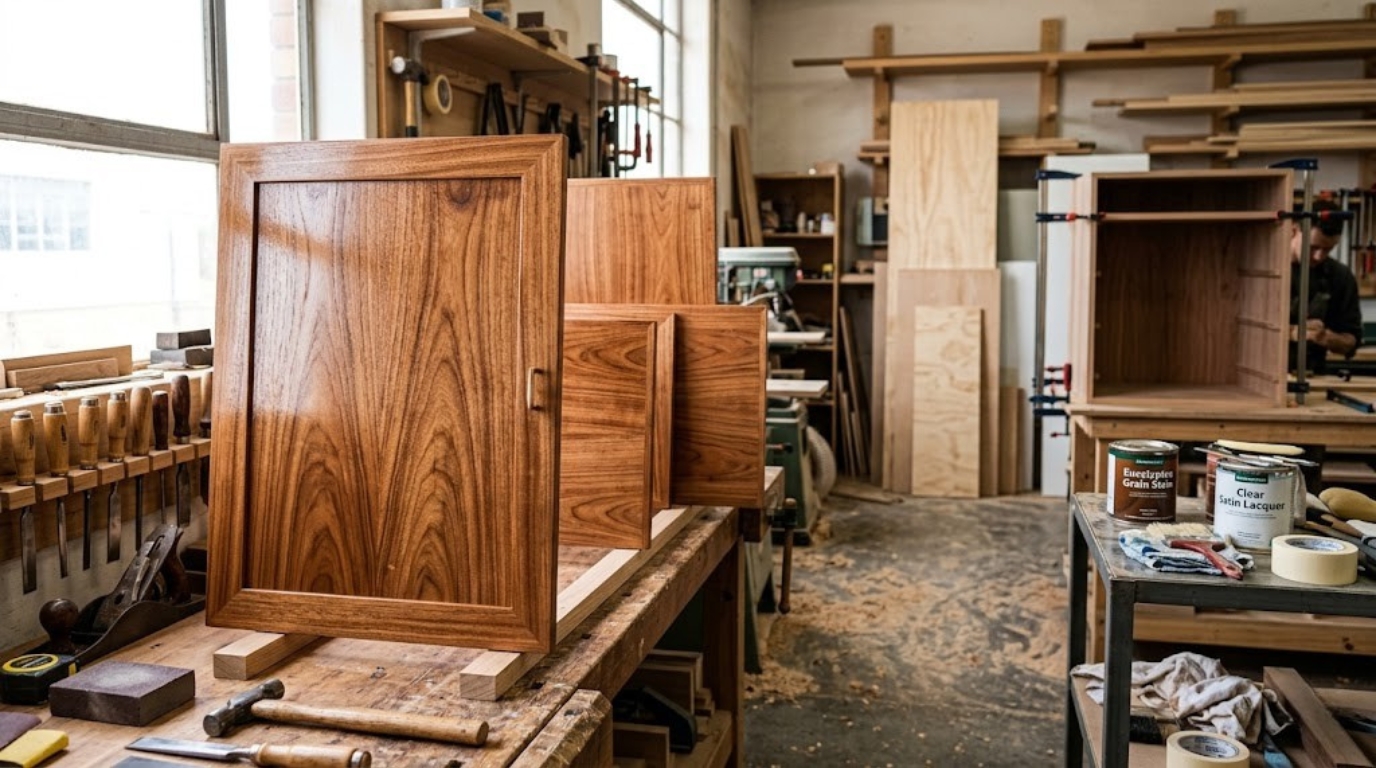 Eucalyptus-Veneer-Faced-Plywood