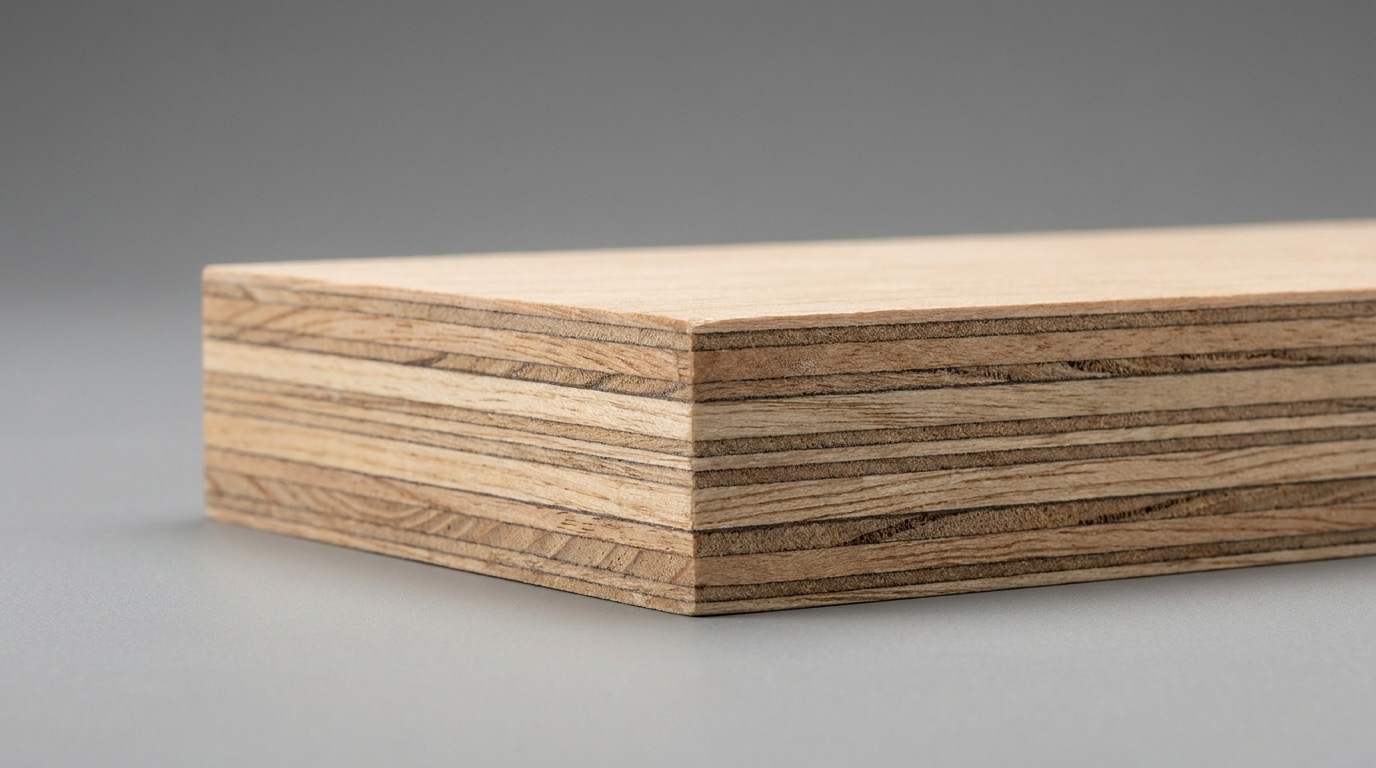 Layered-Structure-of-Plywood-Panel